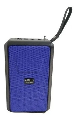 Parlante Altavoz Inalámbrico Radio Tf Bateria Recargable