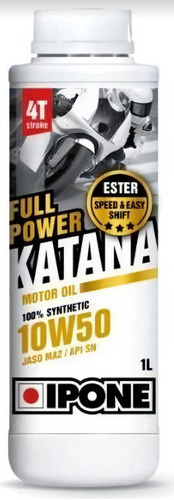 Aceite Ipone Full Power Katana 10w50 Sintético En The Doctor