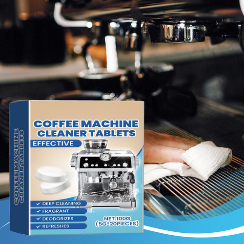Limpiador De Cafetera Descalcificador Para Cafetera 20 Table