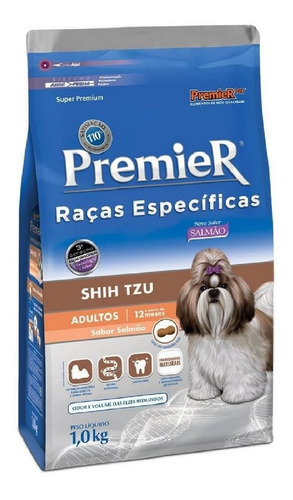 Premier Ração Raças Específicas Shih Tzu Adulto Salmão 1kg