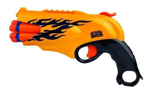 Imagem 2 de 7 de Brinquedo Infantil Supershot Lança Dardos Pistola Nerf