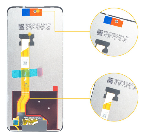 LL Trader Pantalla LCD para Oppo A58 / Oppo A79 / Oppo A98 / Realme C55 / OnePlus Nord CE 3 Lite / OnePlus Nord N30