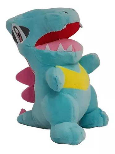 Pelúcia Pokemon Totodile Importada Crocodilo Tipo Água 19 Cm em