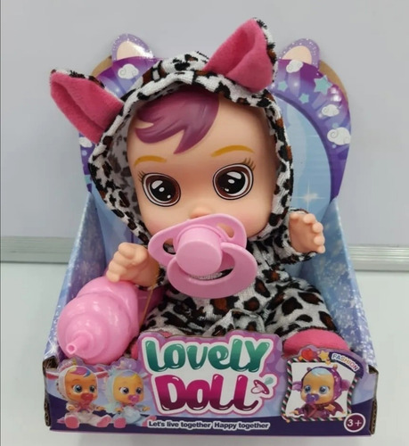 Muñeca Llorona Cry Babies 19 Centímetros