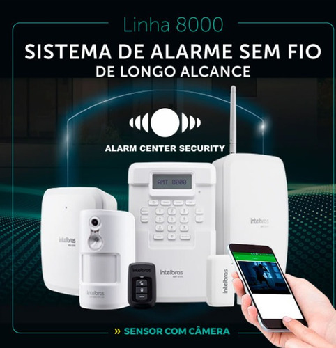 Imagem 1 de 1 de Kit Alarme Monitorado