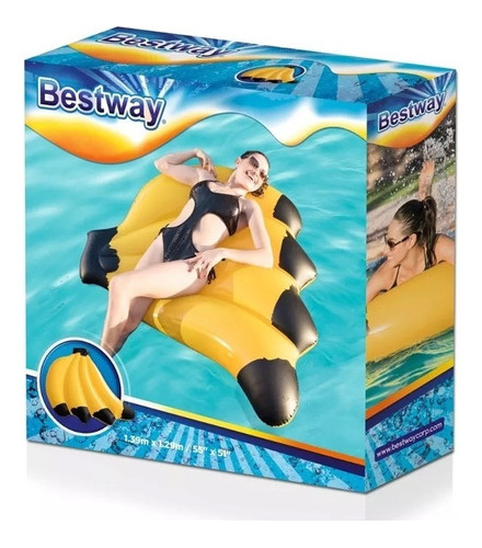 Colchoneta Inflable Racimo De Banana Bestway 43160