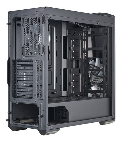 Gabinete Masterbox Mb500 Tuf (asus) Edition - Atx Mid-tower 2 Rgb Fans Com Controlador - Mcb-b500d-kgnn-tuf