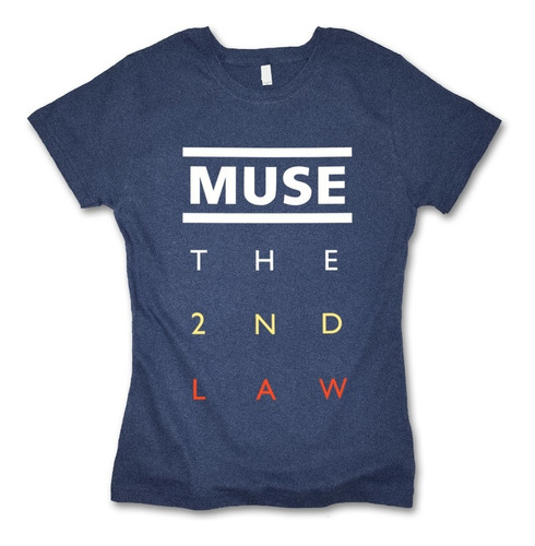 Muse Playera The Second Law Para Mujer 