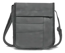 Comprar Morral Tela Canvas Tapa Y Bolsillo Con Cierre Lincolns Color Negro Diseño De La Tela Lisa