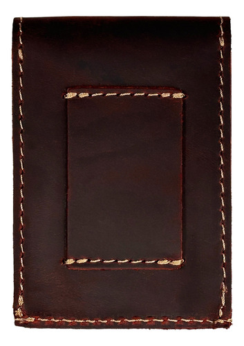 Monedero Para Cinturon Thot Ra Rustico De Piel Cuero P-171 Color Shedron Diseño De La Tela Lisa