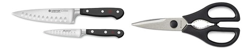 Classic Hollow Edge - Juego De Cuchillos De Chef De 2 Piezas