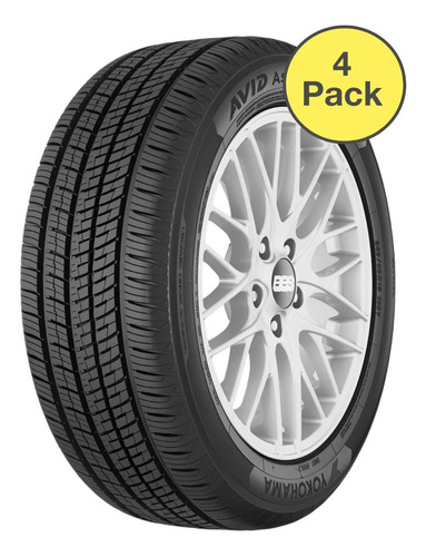 Paq 4 Llantas Yokohama Avid Ascend Gt 185/55r15 82v Sl Bsw