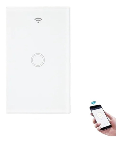 Switch Interruptor Wifi Sin Neutro 1 Vias Alexa , Google