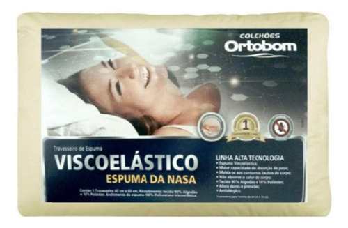 Almohada Espuma Nasa Viscoelástica 14 Cm, Alta Tecnologia