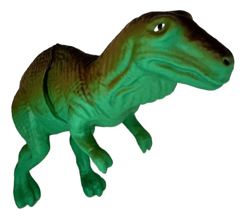 Dinosaurio De Goma - Allosaurus Verde