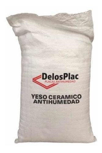 Yeso Ceramico  Antihumedad Blancura Total Bolsa De 40 Kilos!