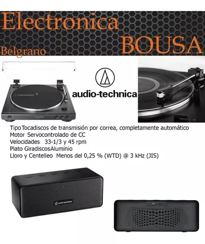 AT-LP60XSPBT Sistema automático de tocadiscos y altavoz