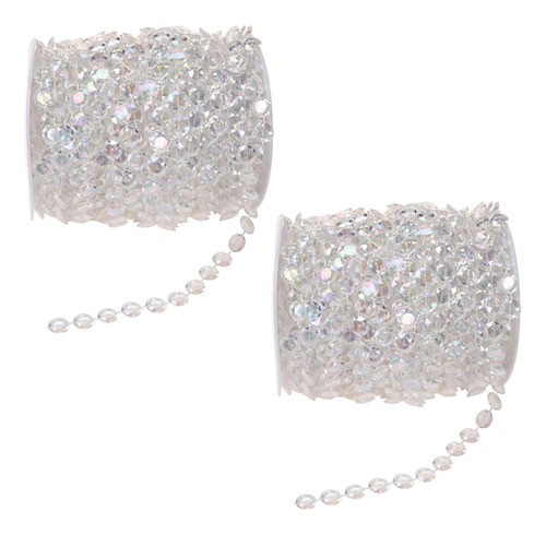 Guirnalda De Diamantes De Imitación De Acrílico Transparente