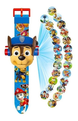 Reloj Patrulla Canina Paw Patrol Con Proyecciones