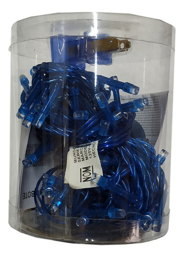 Luces Para Arbol Navidad Azul 100 Leds 5m Se100