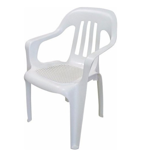 Sillon Plastico Voss 2000 Fiesta Blanca