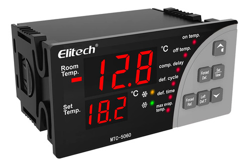 Elitech Mtc-5060 Controlador Temperatura Digital Universal