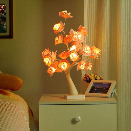 Lámpara De De Lámpara De Árbol De Flor Led Artificial