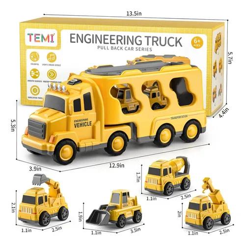 Coche De Ingeniería De Almacenamiento 5 En 1 C