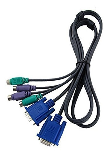 Cables Vga, Video - Aexit, 1,3 Metros, Ps-2, Accesorios De A