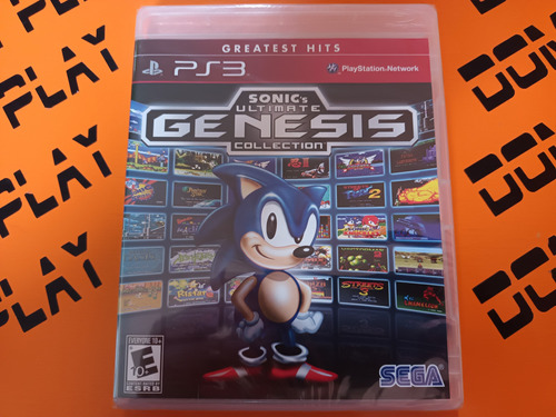 Sonic Ultimate Genesis Ps3 Sellado Nuevo Físico Dom Play