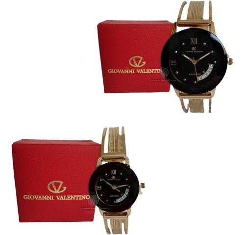 Reloj Pareja Giovanni Valentino Original Garntizado