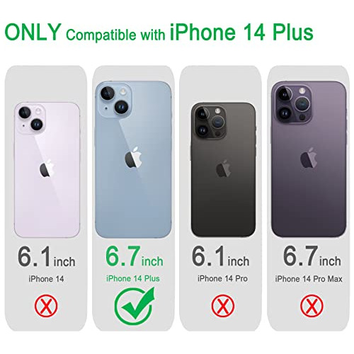 Funda Para iPhone 14 Plus Transparente Delgada Tpu