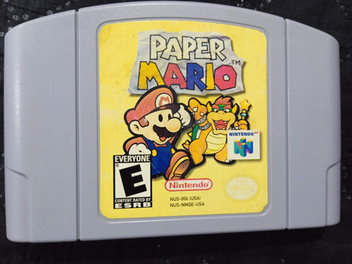 Paper Mario N64 Original - Nintendo 64