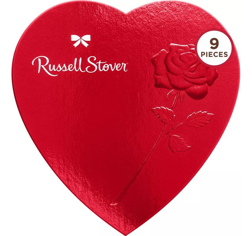 Russell Stover Caja De Regalo De Chocolate De San Valentin