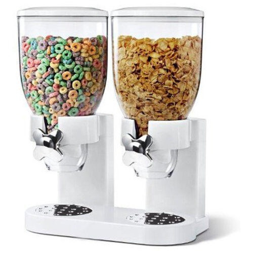 Dispensador Alimentos Doble Cereales Frutos Secos Rondon