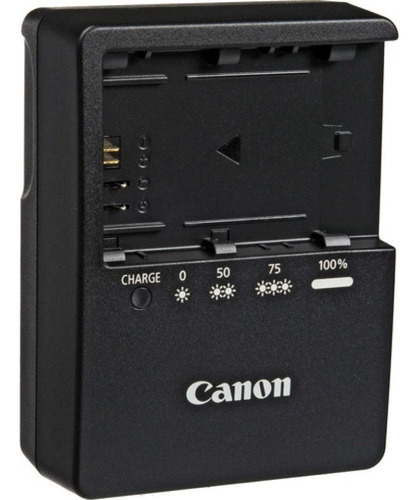 Carregador Canon LC-e6 cor preta