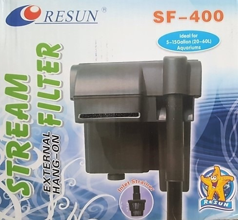 Filtro Cascada Resun Sf-400 Silencioso 360 L/h Acuario