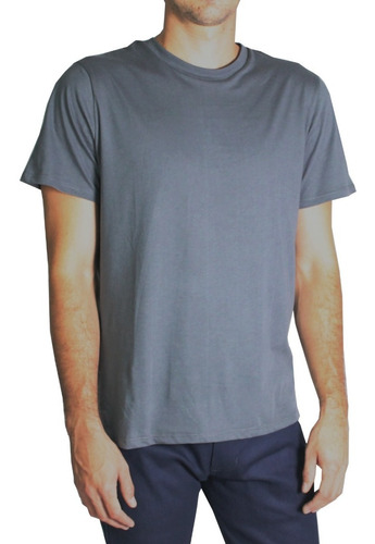 Camiseta Liviana En Algodón Peinado Para Hombre