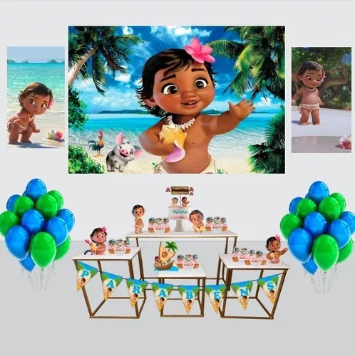 Tudo Para Aniversário Moana