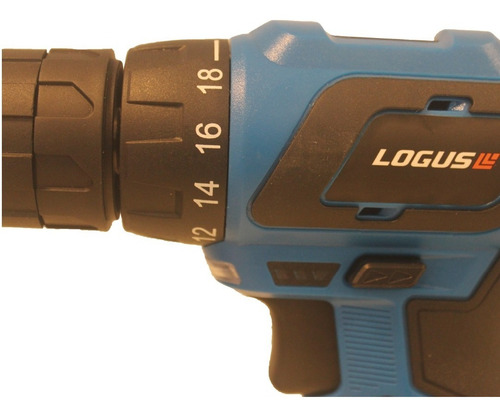 Imagen 6 de 10 de Taladro Atornillador Inalambrico Logus Til-12v-be 12v