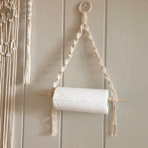 Portarrollos De Papel Higiénico De Macramé, Portarrollos