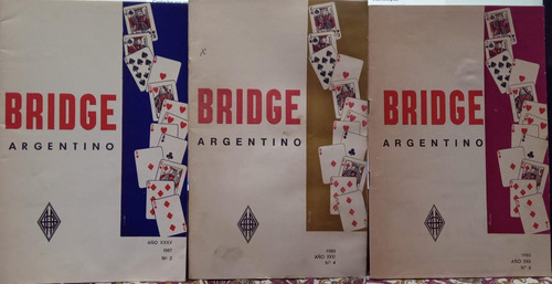 Bridge Argentino Revista 1983 N 2, 4 Y 6