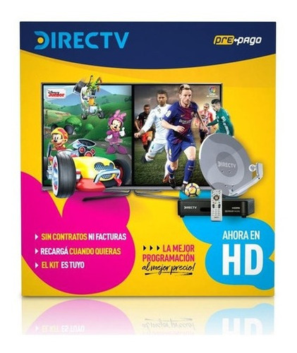 Directv Prepago Kit Antena 46cm + Deco Hd