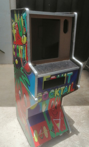 Mueble Tragamonedas Loteria Pikachu Modelo Z Mdf Impreso (Usado)