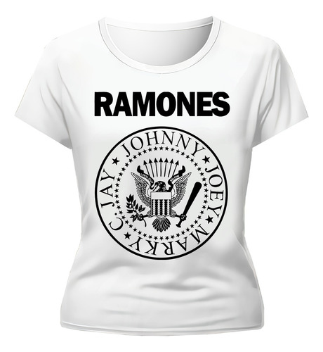 Remera The Ramones Diseño Exclusivo Dama