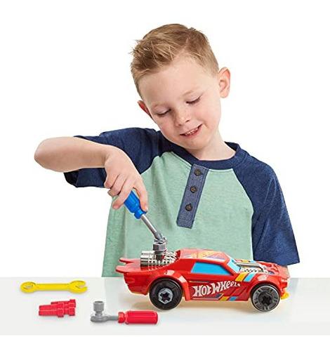 Constructor De Coches Just Play Hot Wheels Listo Para Correr