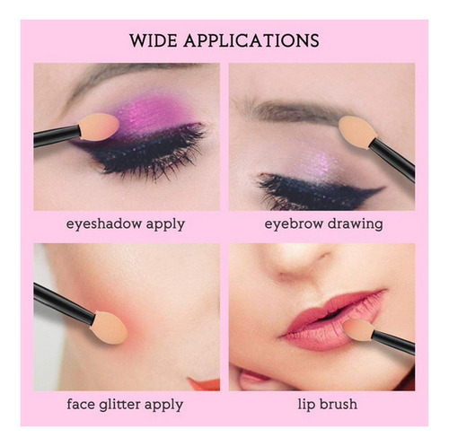 Aplicadores De Sombras De Ojos, Brocha Para Sombras De Ojos,