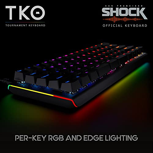 Teclado Mecánico Kinesis Gaming Tko | Interruptor Táctil Mar