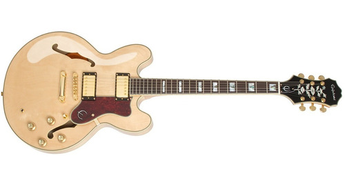 Guitarra EpiPhone Sheraton Ii Pro Natural Envío Gratis