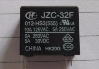 Relay Jzc-32f-012, 12v/5a Pack 3 Unidades Arduino